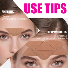 Akissos eye-crow feet patches reduce lines with comfortable adhesion