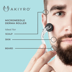 AKIYRO storage case open keeps the roller clean and ready.