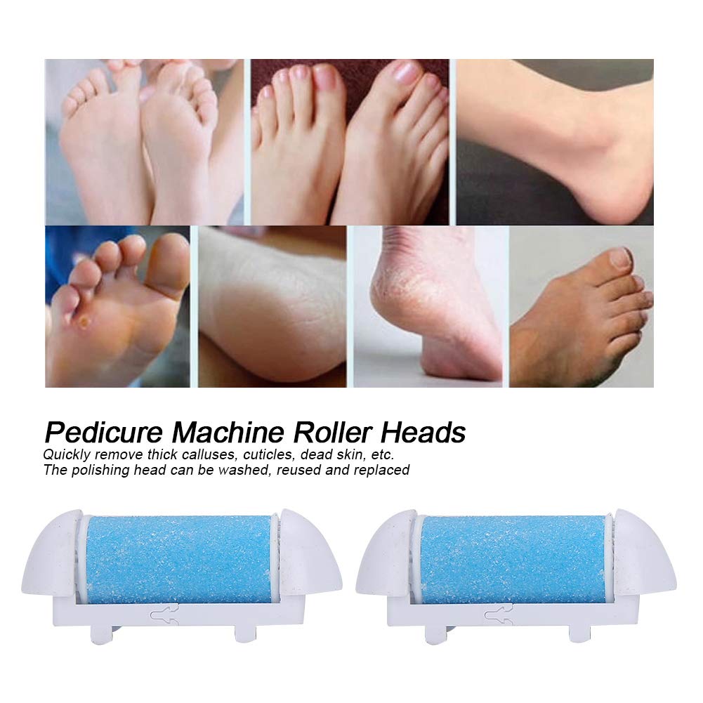 Akozon Laurant replacement rollers for durable foot care between sessions