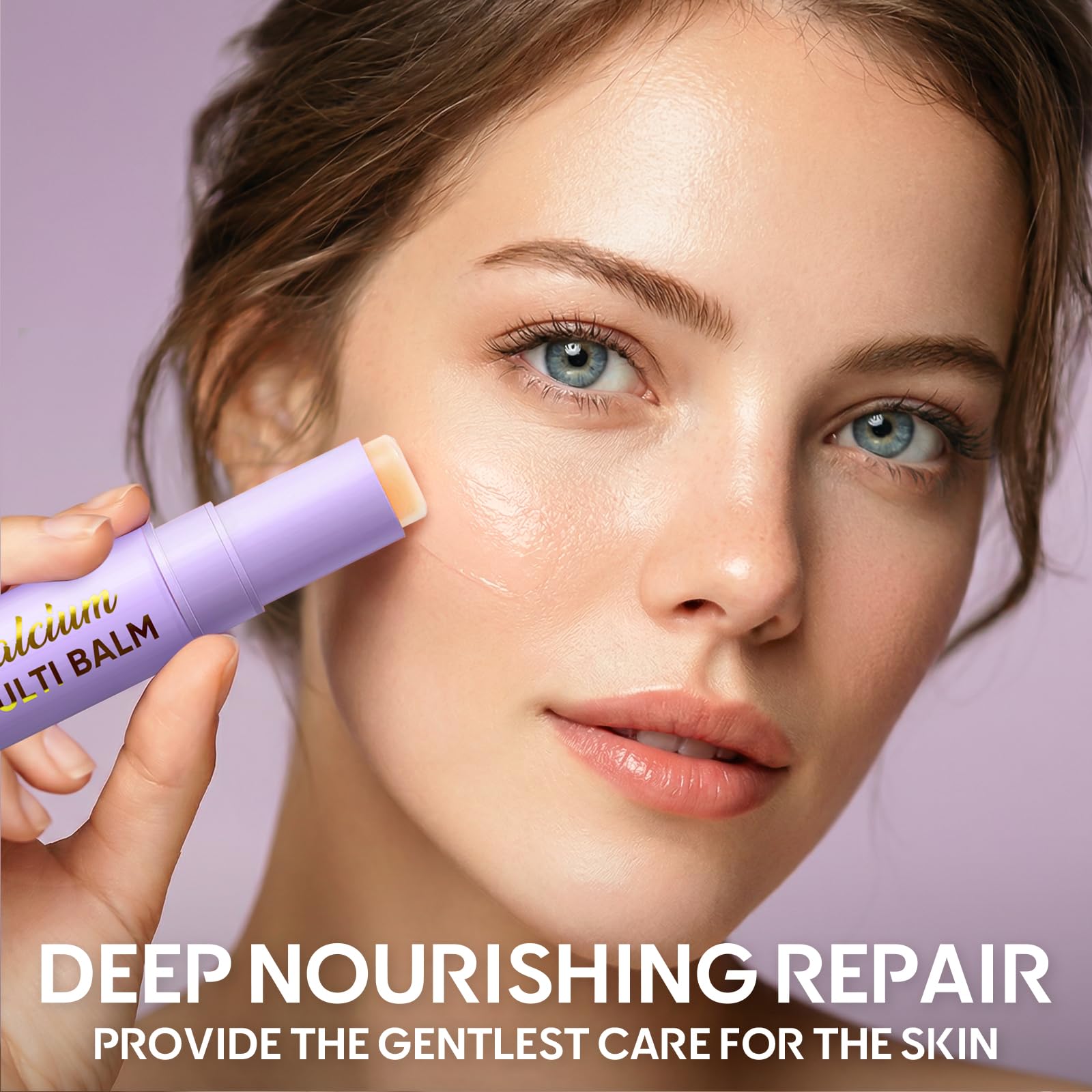AKQBPN Calcium Volume Multi Balm provides targeted wrinkle care around eyes.