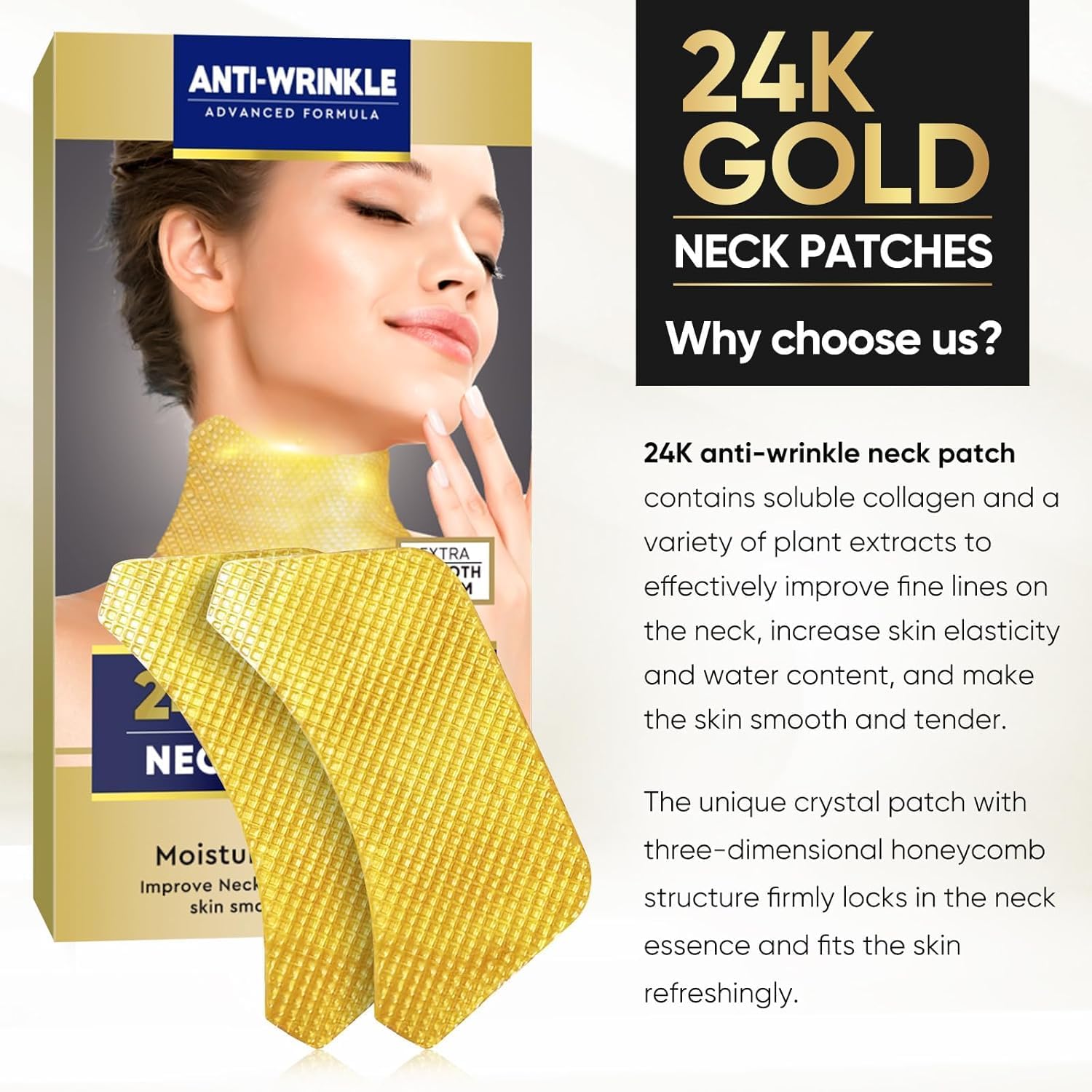 AKQBPN 2–3 times weekly regimen for visible neck care.