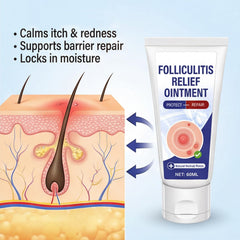 AKQBPN Folliculitis Cream with tea tree oil supports natural care.