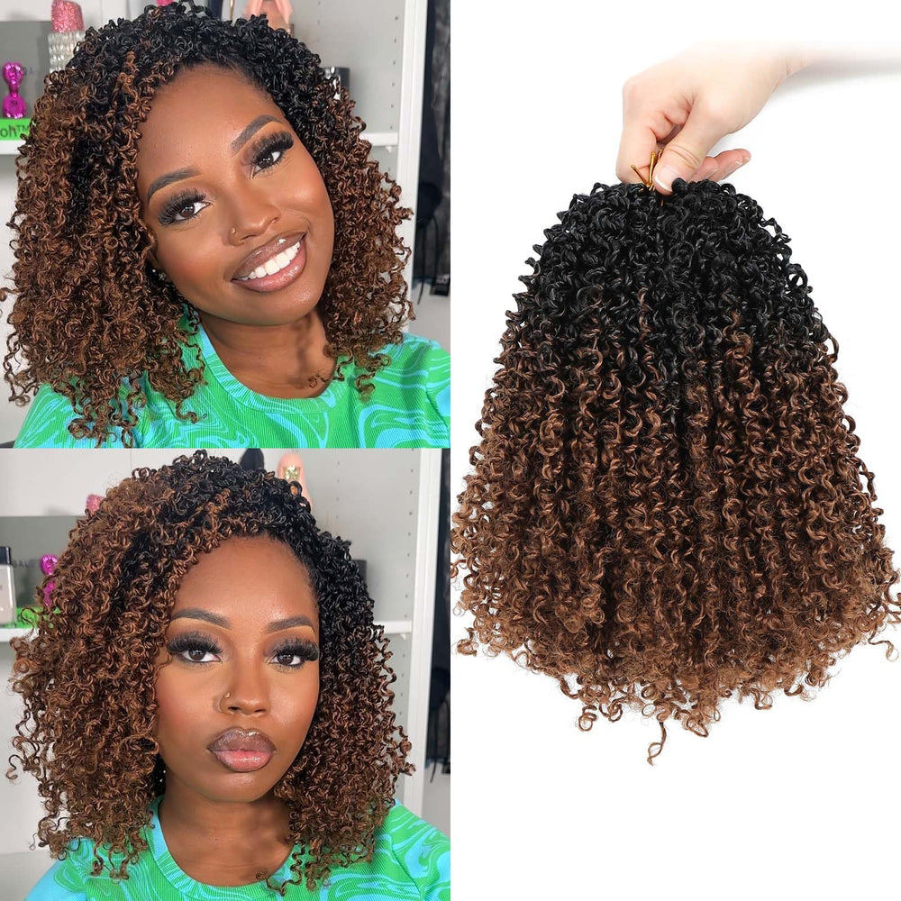 Versatile crochet braids by Aksice support multiple styles and easy switching.