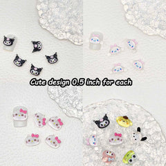 Akutoer colorful nail art accessories help customize playful manicure styles.
