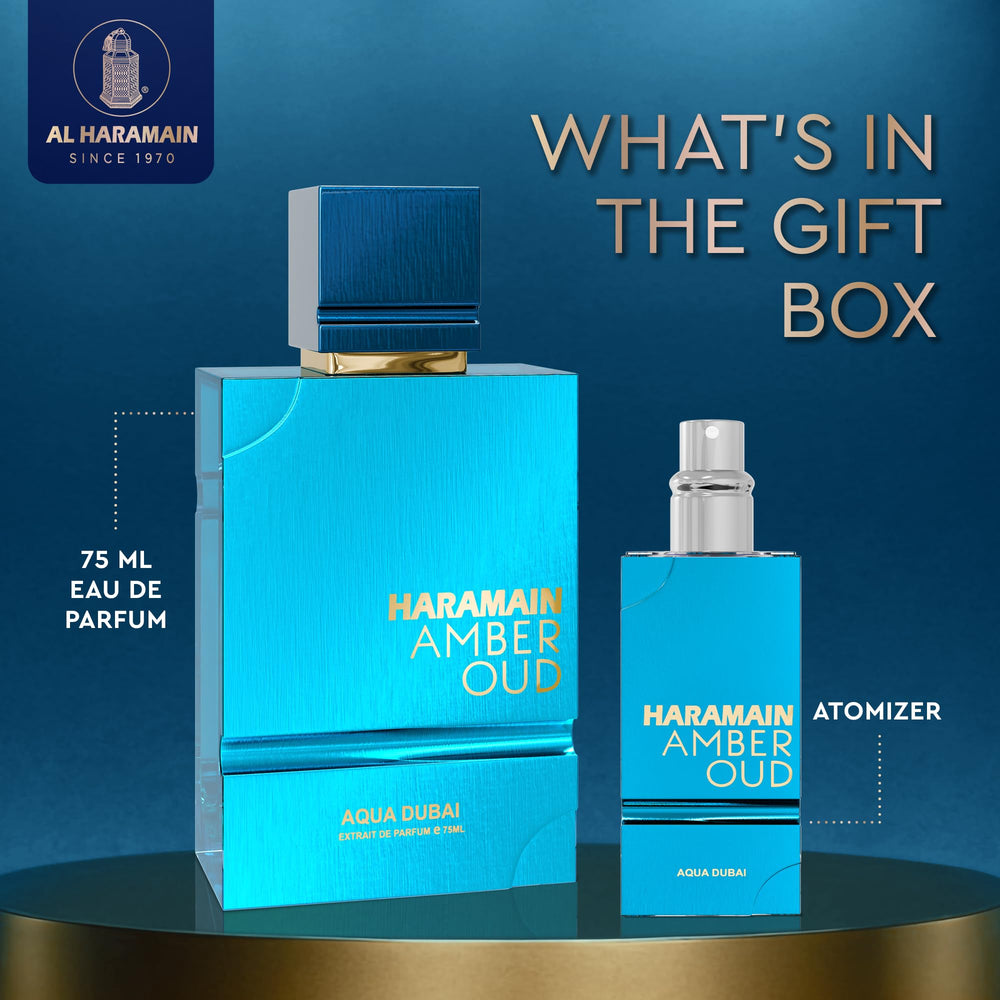Al Haramain Amber Oud EDP fruity heart close-up highlighting melon and pineapple.