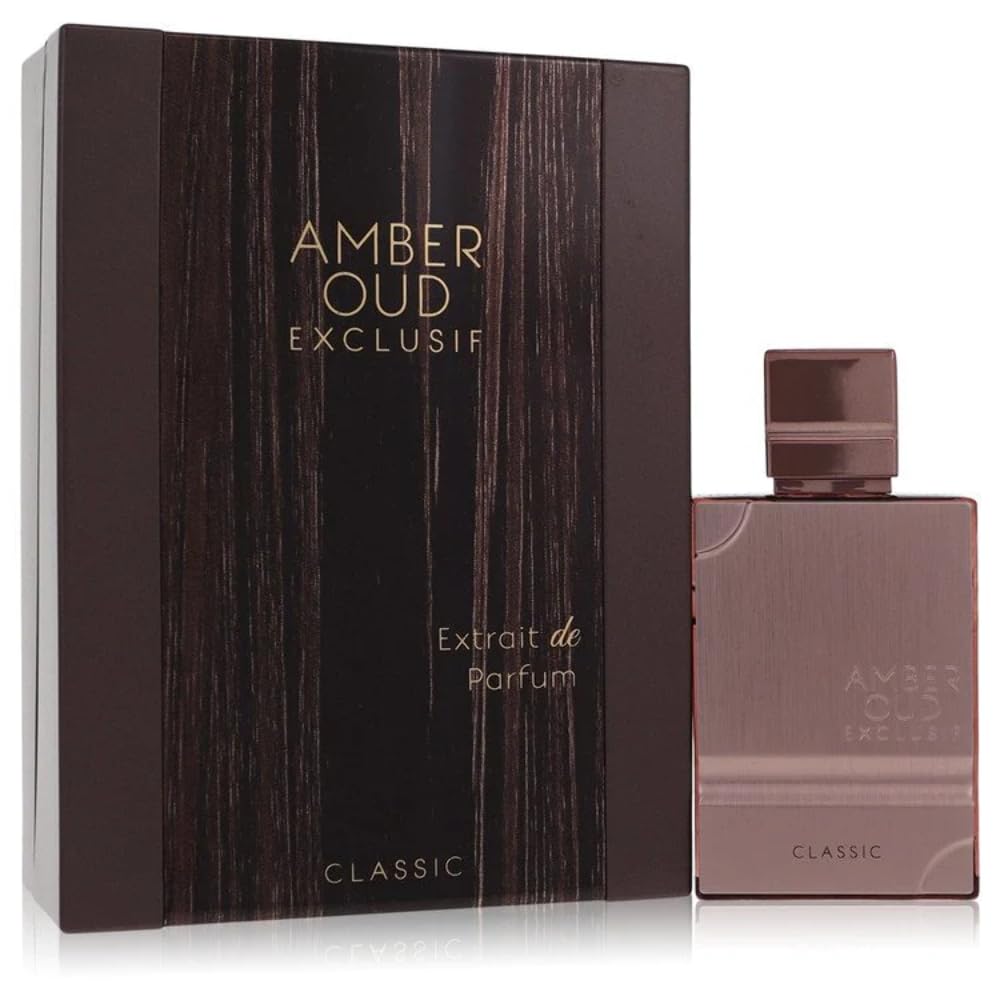 Al Haramain Amber Oud Exclusif bottle pour highlights premium fragrance for everyday wear