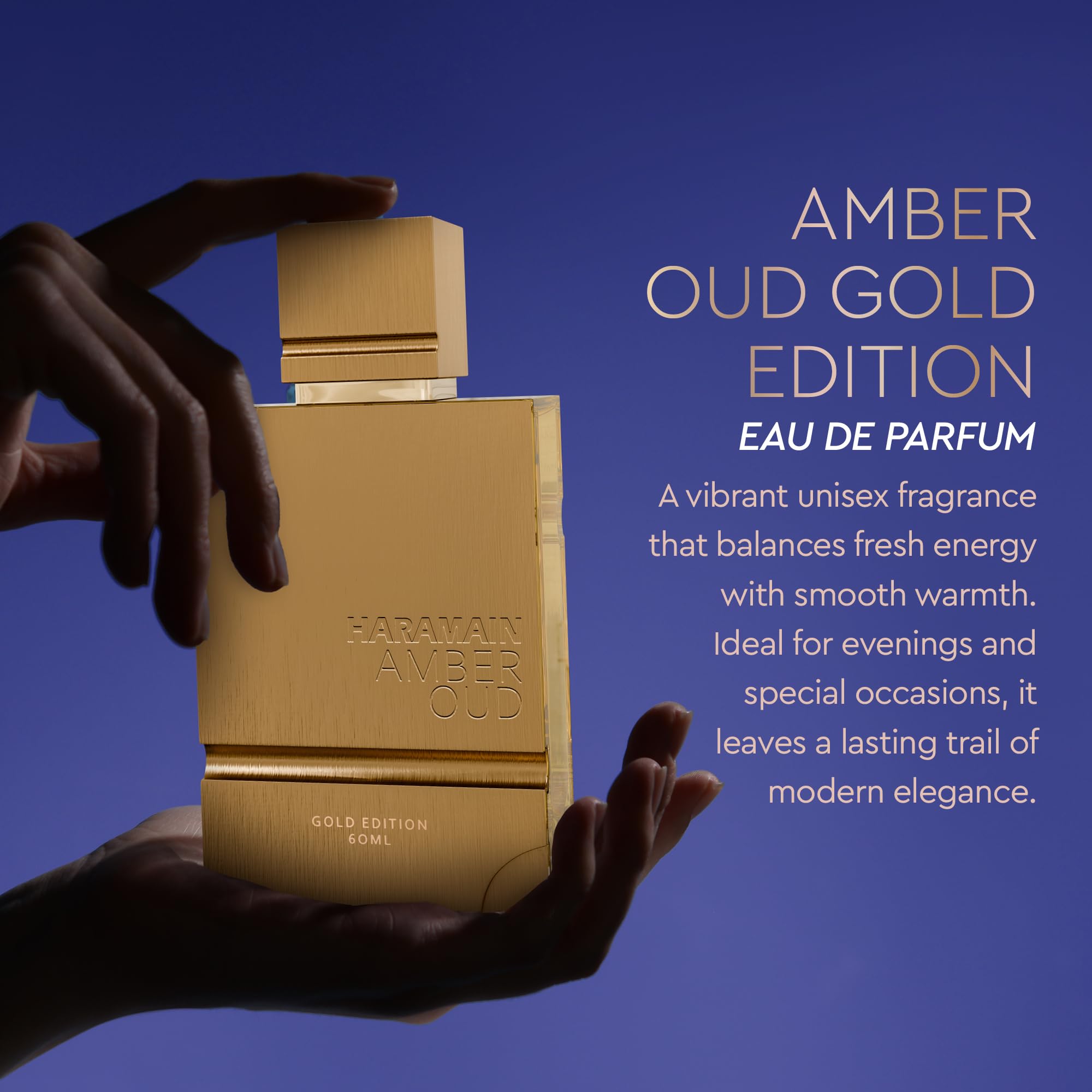 Al Haramain Amber Oud Gold Edition travel atomizer demonstrates compact portability and refillable convenience.