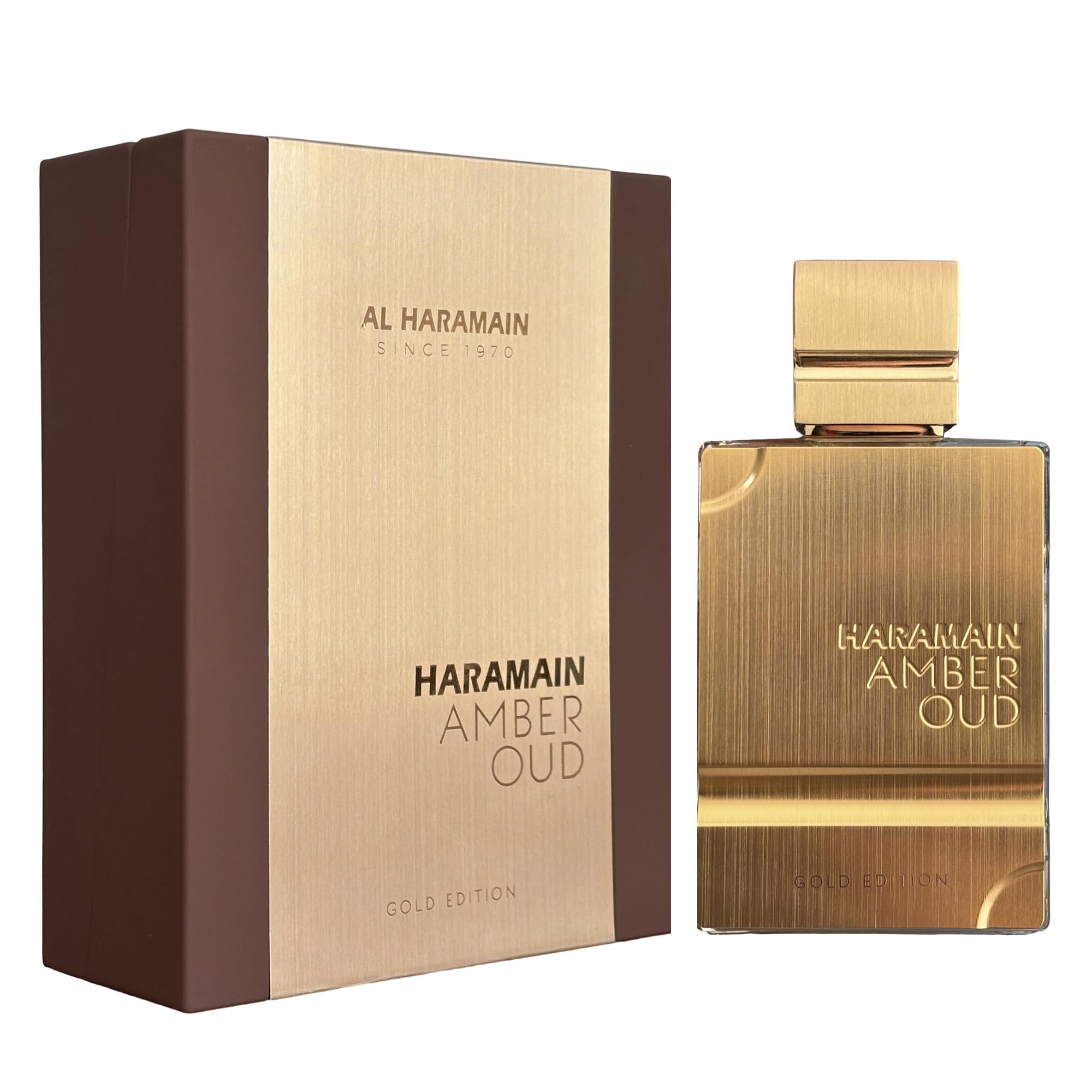 Al Haramain Amber Oud Gold Edition cap closeup showing premium detail