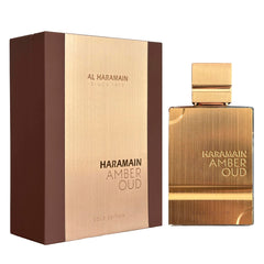 Al Haramain Amber Oud Gold Edition cap closeup showing premium detail