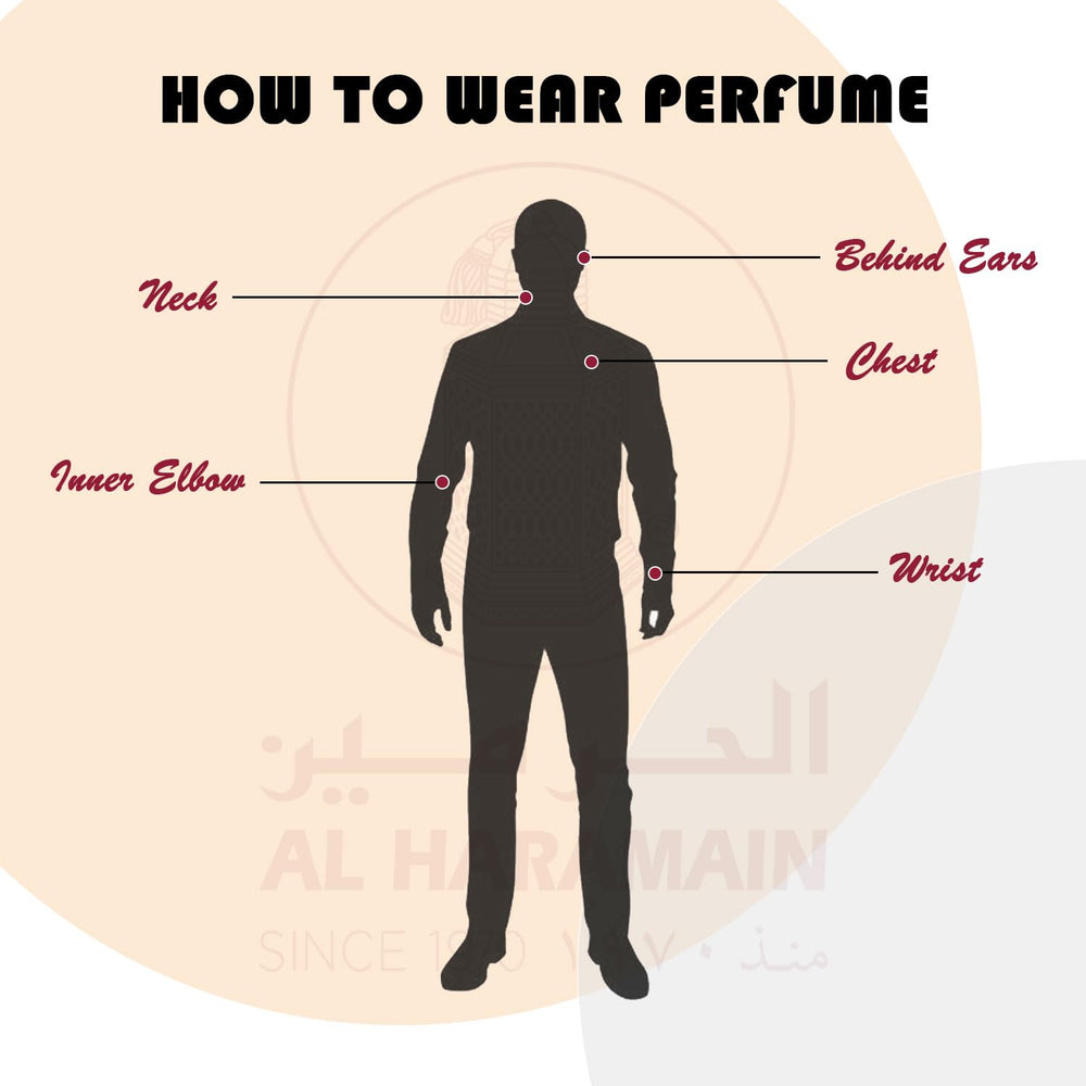 Al Haramain L'aventure cap and spray designed for easy, long-lasting application