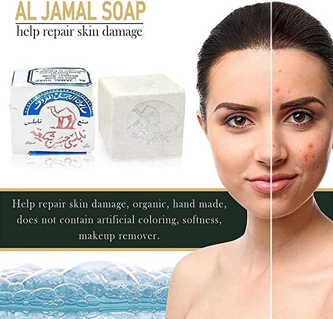 Al-Jamal water and mineral salts blend, pure cleansing with minimal additives.