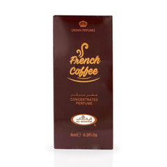 Al-Rehab French Coffee middle notes scene featuring coffee and creamy milk.