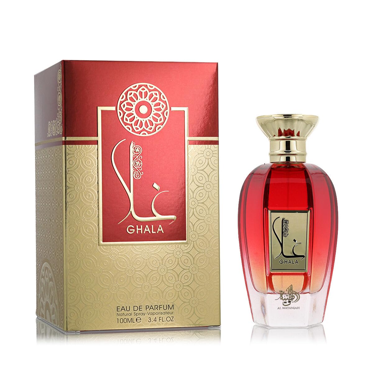 Al Wataniah Ghala EDP spray bottle for everyday elegance