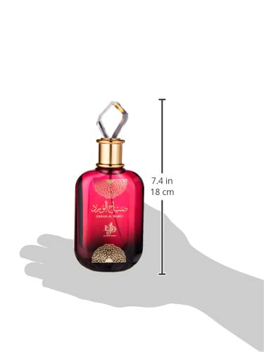 Al Wataniah Sabah Al Ward mood shot, ideal fragrance choice for modern femininity