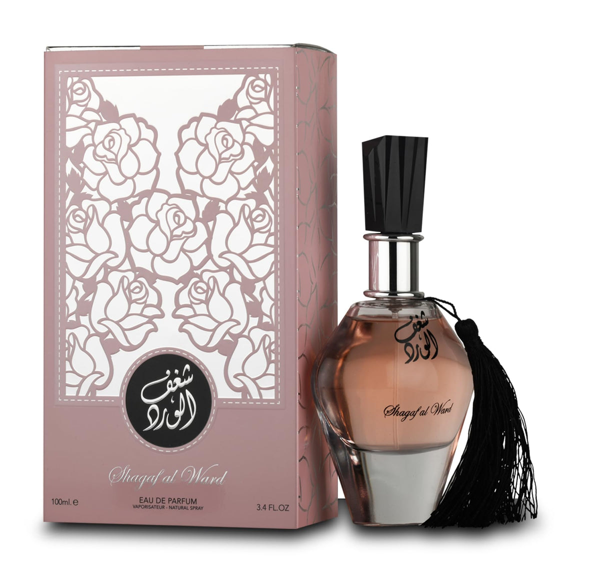 Al Wataniah Shagaf Al Ward bottle, jasmine focus, ideal for everyday floral elegance.