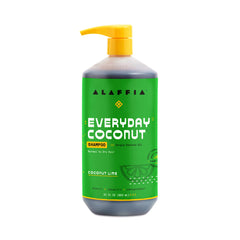 Alaffia EveryDay Coconut Shampoo bottle for deeply hydrated hair