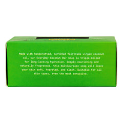 Alaffia Everyday Coconut Soap Bar features a sulfate- and paraben-free formula.