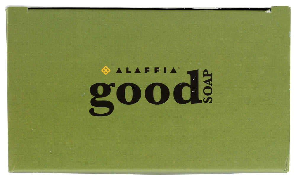 Alaffia Peppermint Good Soap Pack lather-preview suggests gentle cleansing.