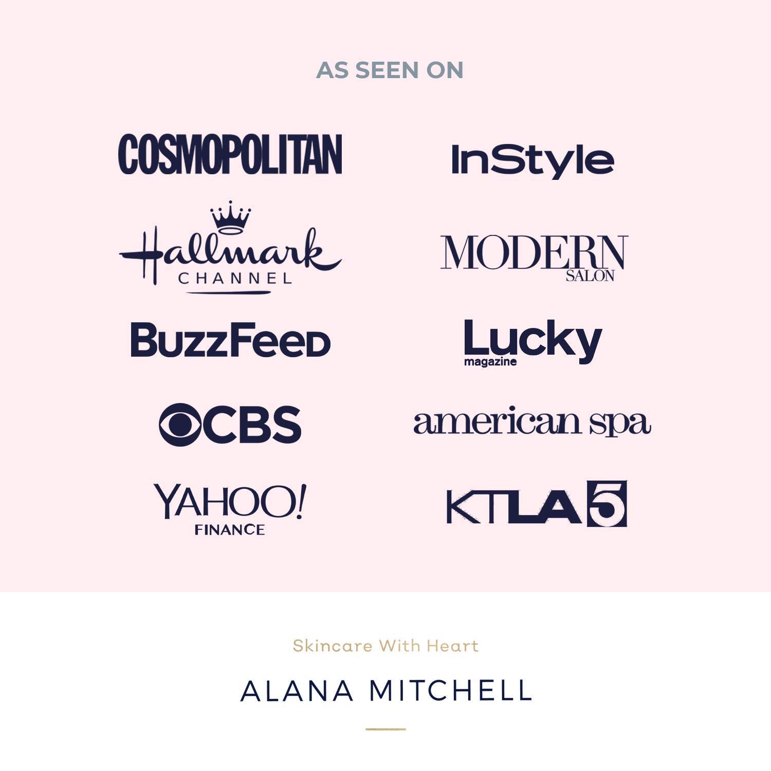 Alana Mitchell travel-friendly packaging fits into compact skincare bag.