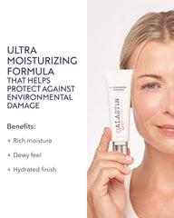 Pump application of ALASTIN moisturizer for easy daily use.