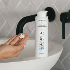 ALASTIN Ultra Calm Cleansing Cream post-procedure care — maintains cleanse without irritation.