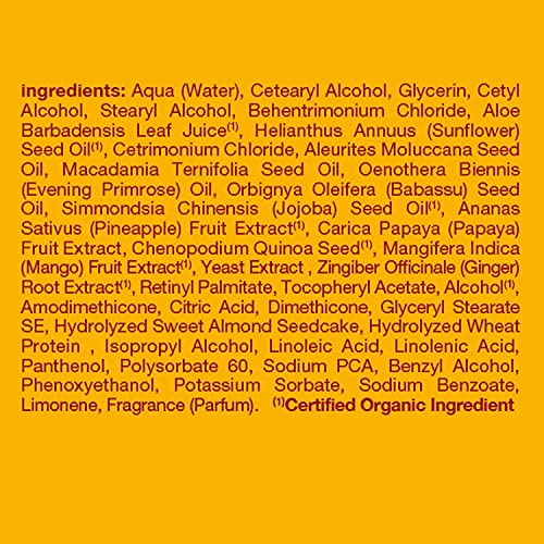 Alba Botanica Mango tropical oils image emphasizes nourishing, weightless care