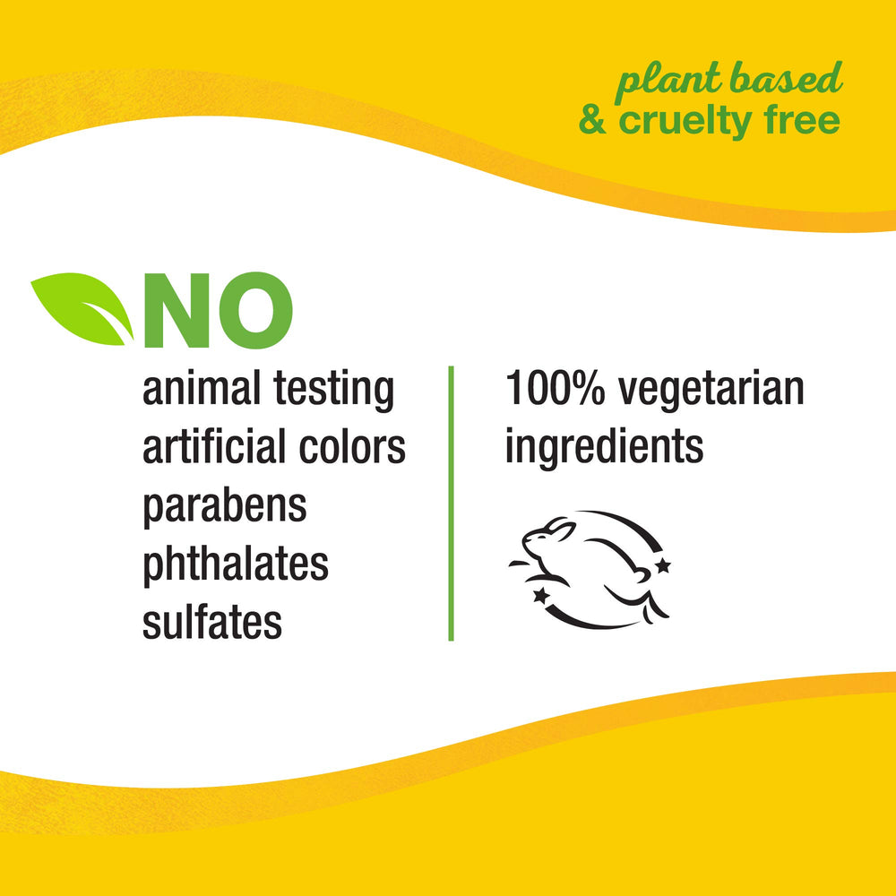 Close-up of Alba Botanica Coconut Milk Shampoo label detailing ingredients and purpose