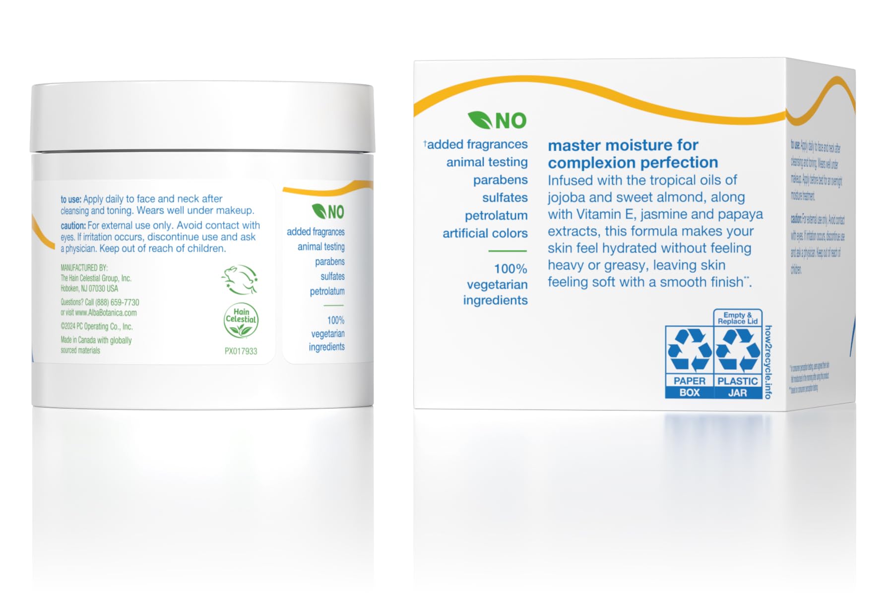 Alba Botanica fragrance-free label highlights vitamin E benefits