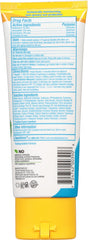 Label view highlights broad spectrum SPF 50 and vegetarian formula for Alba Botanica sunscreen.
