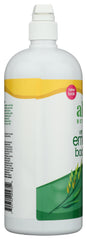 Alba Botanica Very Emollient Bath Gel rosewater-ingredient close-up highlights gentle hydration.