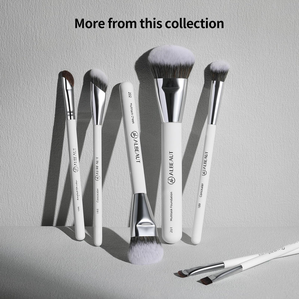 ALBEAUT concealer brush vegan bristles delivering cruelty-free performance