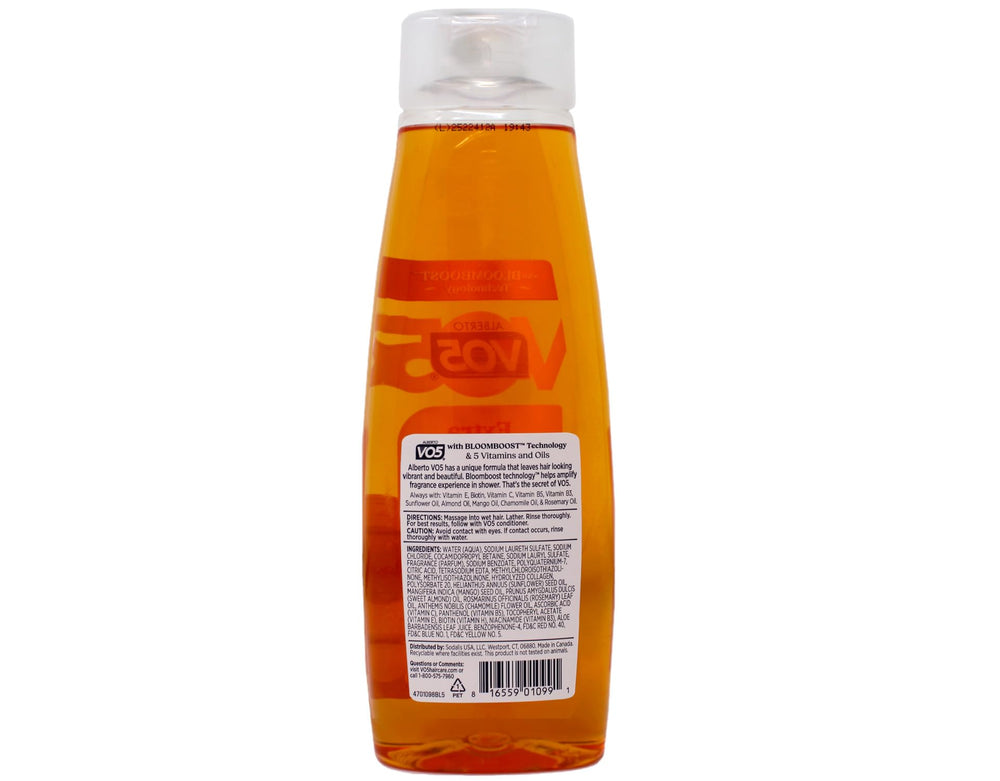 Rich lather from Alberto VO5 shampoo delivers gentle cleanse and volume.