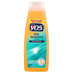 Close-up of shampoo lather with Alberto VO5 Daily Revitalizing Shampoo.