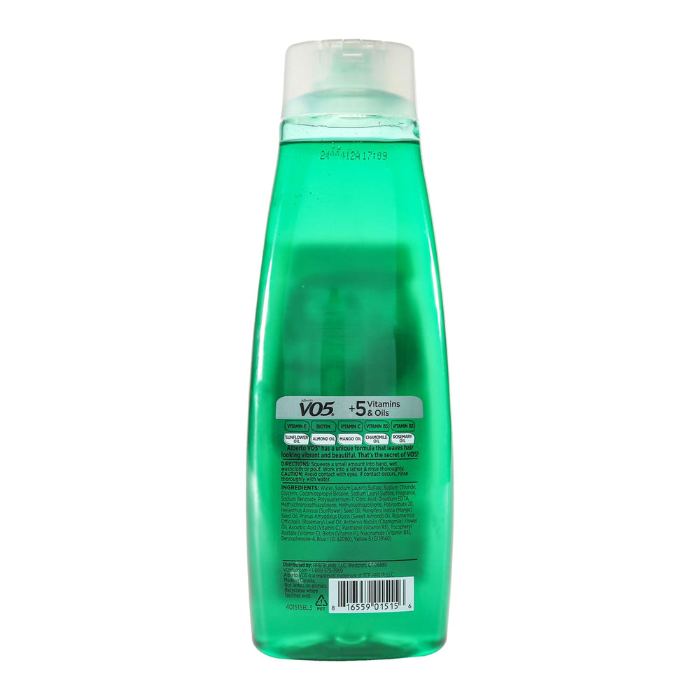 Alberto VO5 Fresh Energy packaging showcasing 15 oz bottle.
