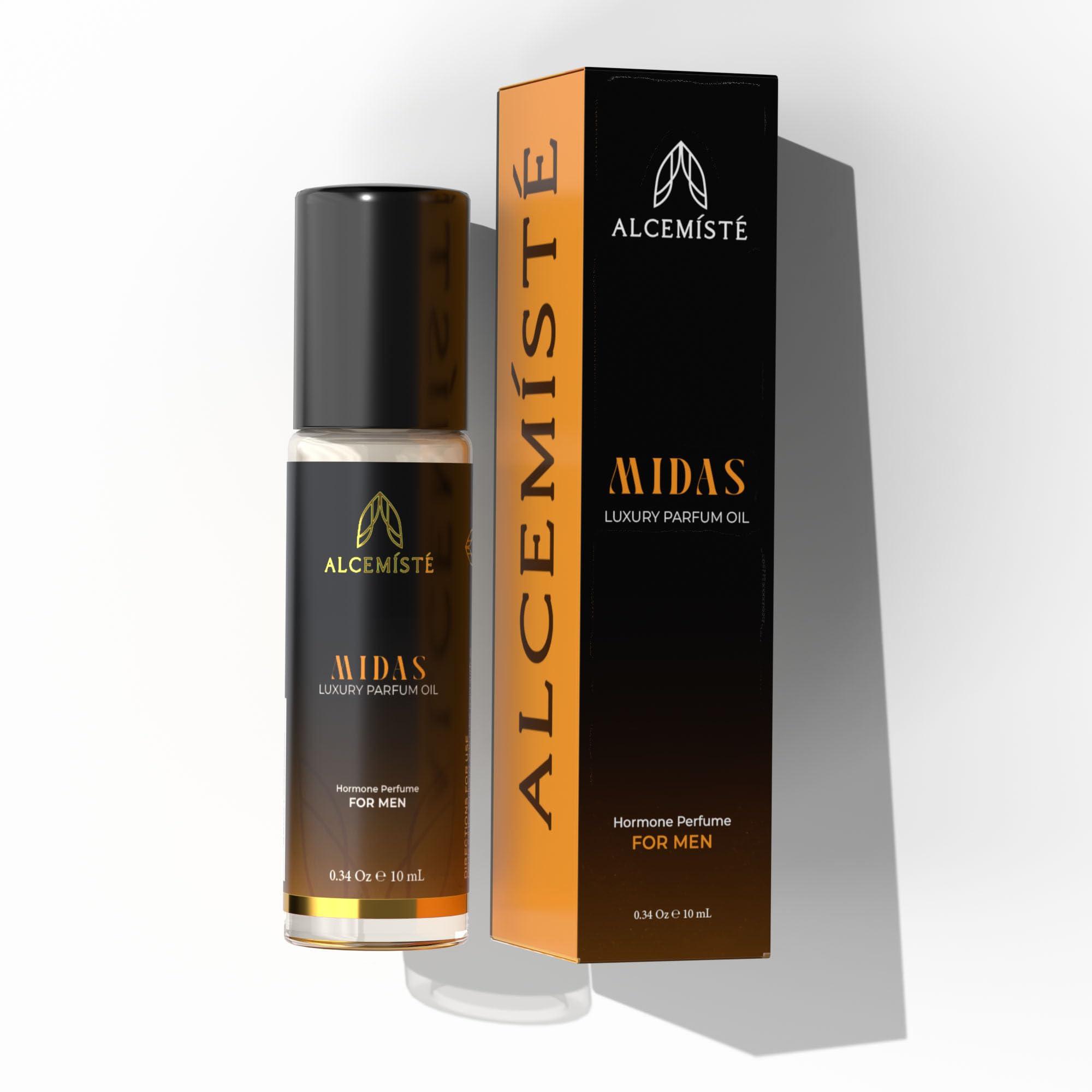 ALCEMÍSTÉ concentrated cologne bottle close-up highlighting premium design and long-lasting scent.