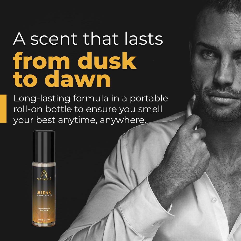 ALCEMÍSTÉ cap and roll-on tip, smooth, precise scent delivery in seconds.
