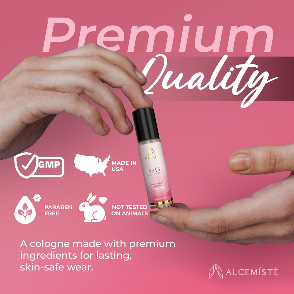 ALCEMÍSTÉ vanilla-musk finish offers warm, lasting allure