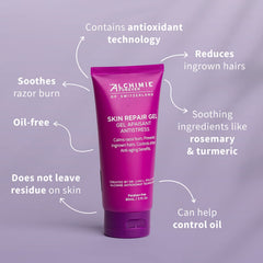 Alchimie Forever Skin Repair Gel for face and neck use after shaving