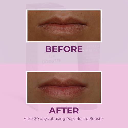 Volulip and Maxilip peptides condition lips for a smoother feel.