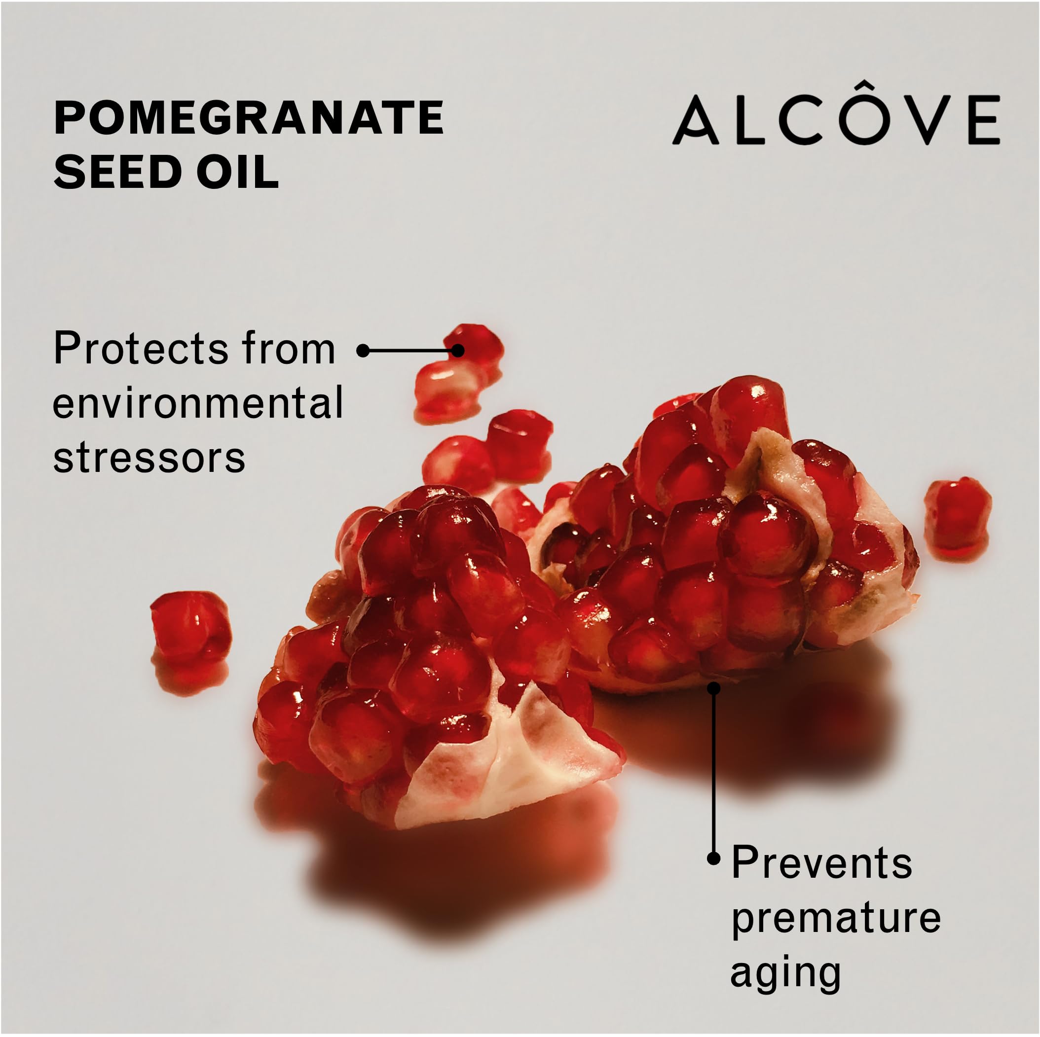 Alcôve Violet Shampoo lather shimmering on hair for color-safe care