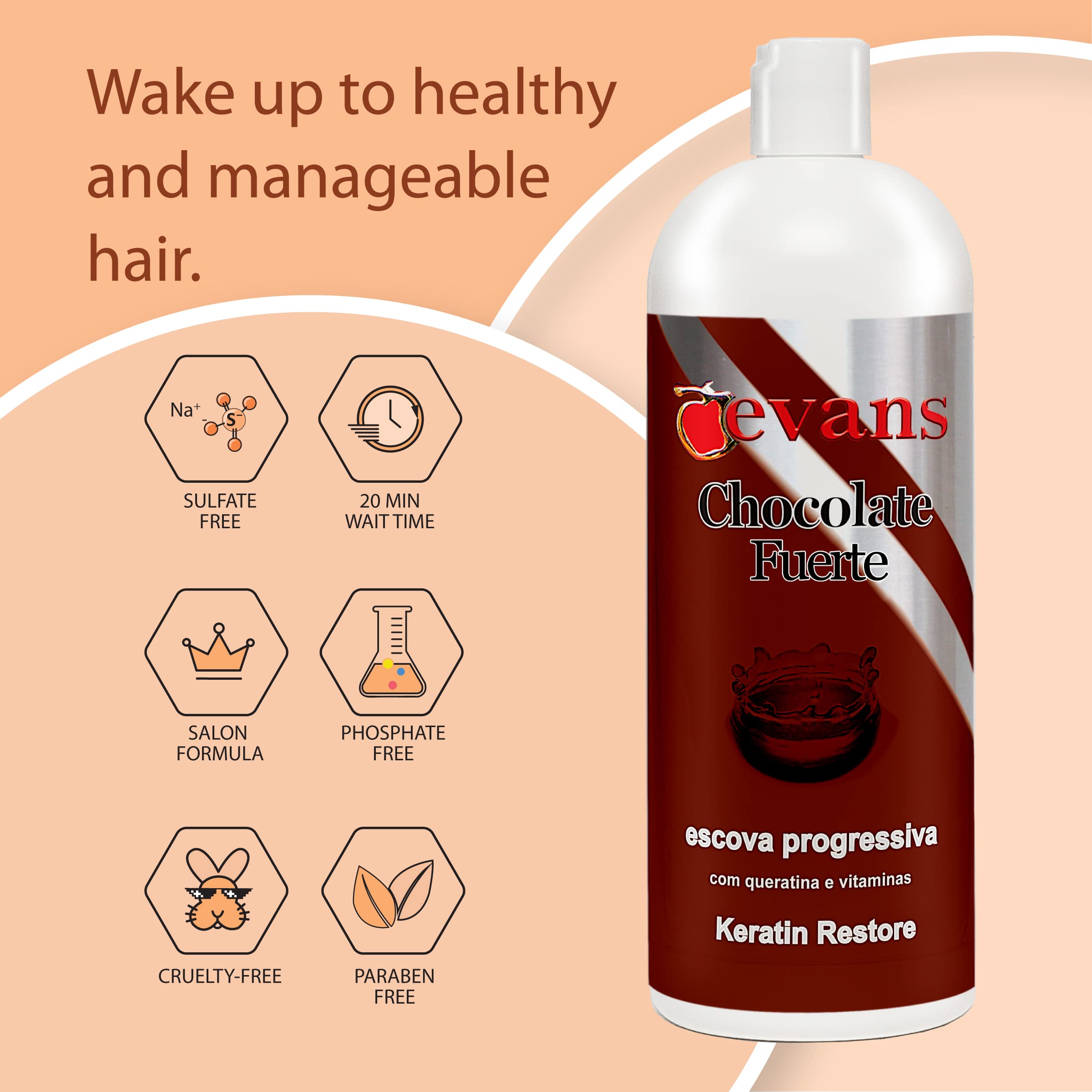 Alda Beauty Care Evans Brazilian Keratin application scene shows even coverage for salon-grade results.