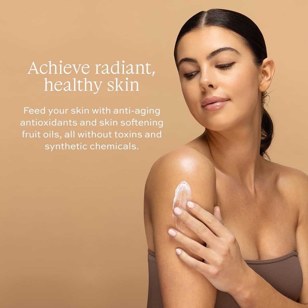 Aleavia 12oz cranberry lotion packaging highlighting paraben-free formula.