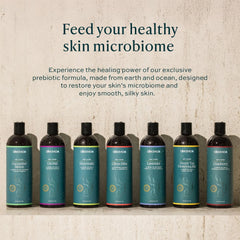 Aleavia Cranberry Body Cleanse on display with cranberry accents suggesting nourishing wash