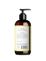 Aleavia unscented prebiotic lotion label close-up highlights fragrance-free care