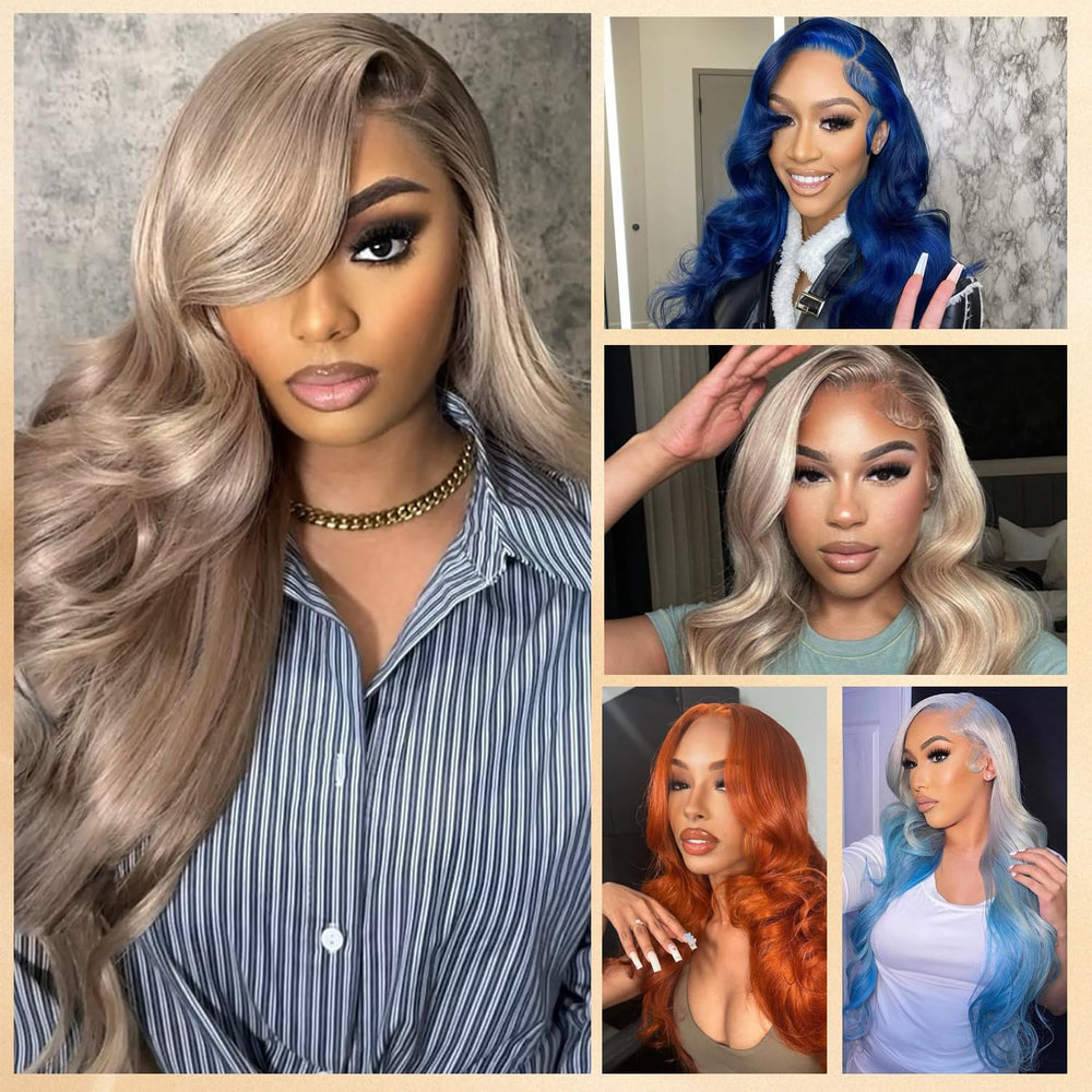 Alepop ash blonde wig suited for weddings, events, and daily wear