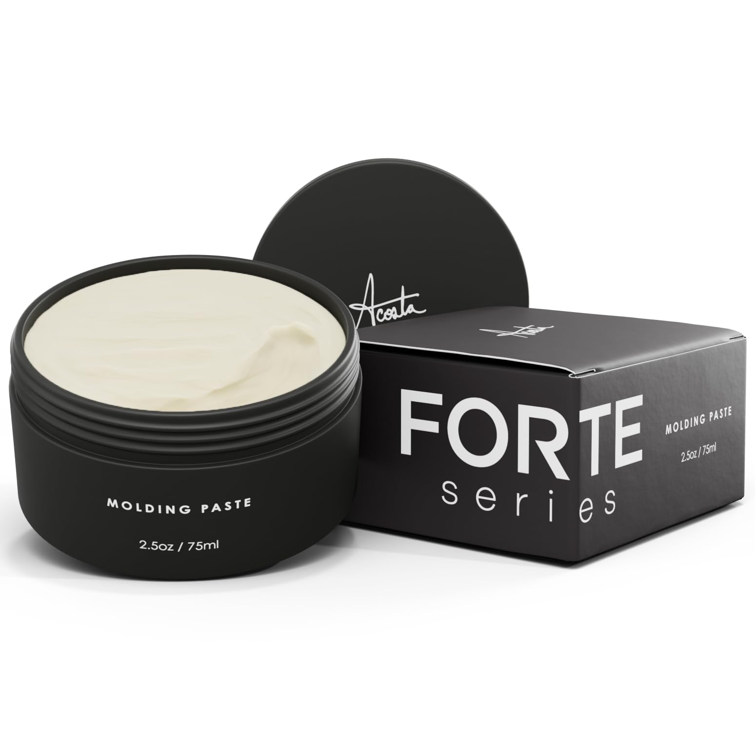 Alex Costa Forte Series Molding Paste delivers strong hold with matte finish for natural style.