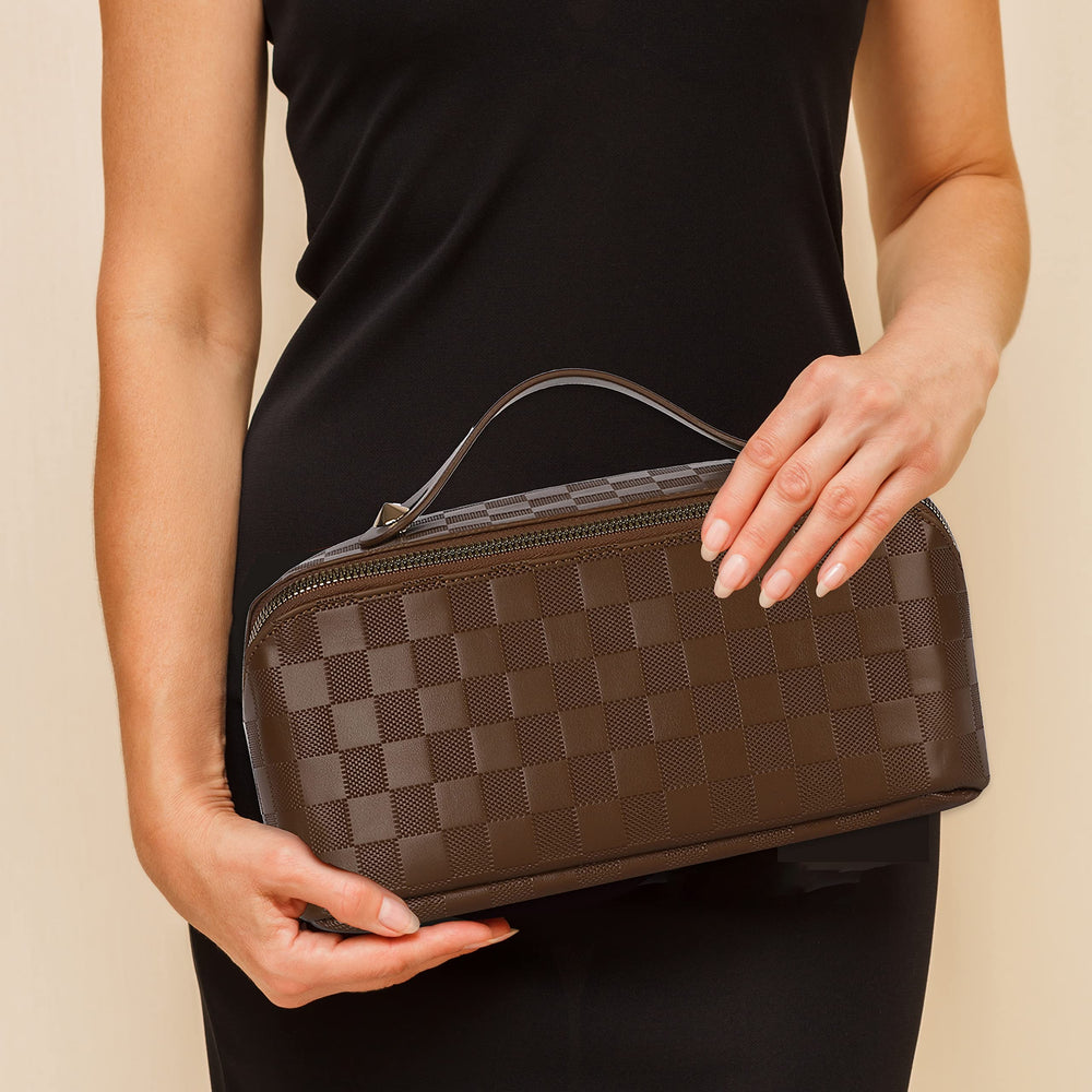 ALEXTINA lightweight, multipurpose bag doubles as a home and travel organizer.