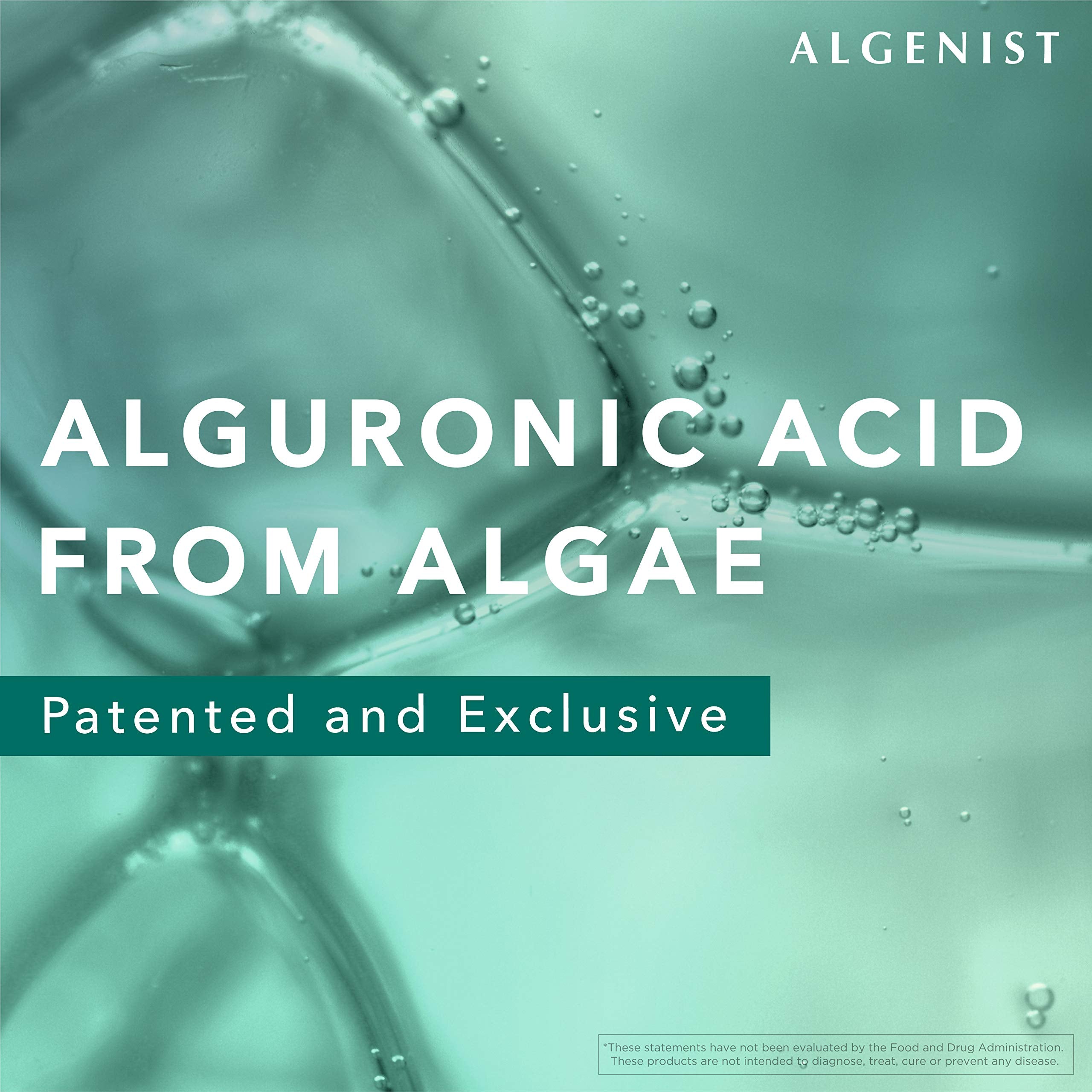 Algenist GENIUS eye cream packaging showcasing clean vegan formulation.