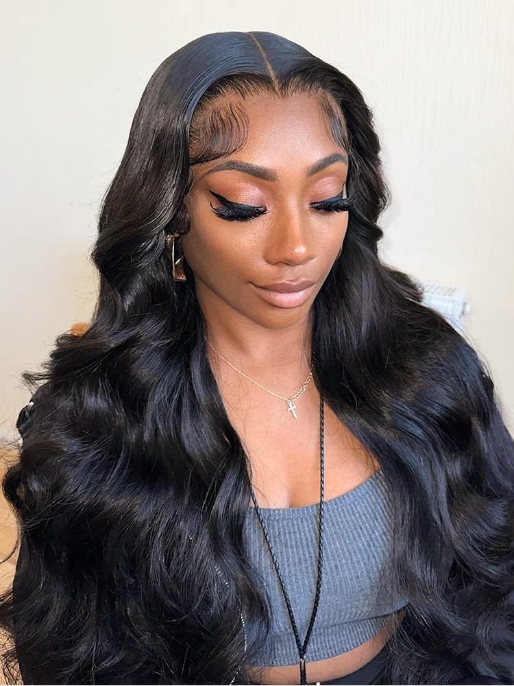 Ali Pearl glueless 7x5 lace front wig highlighting easy wear and secure fit.