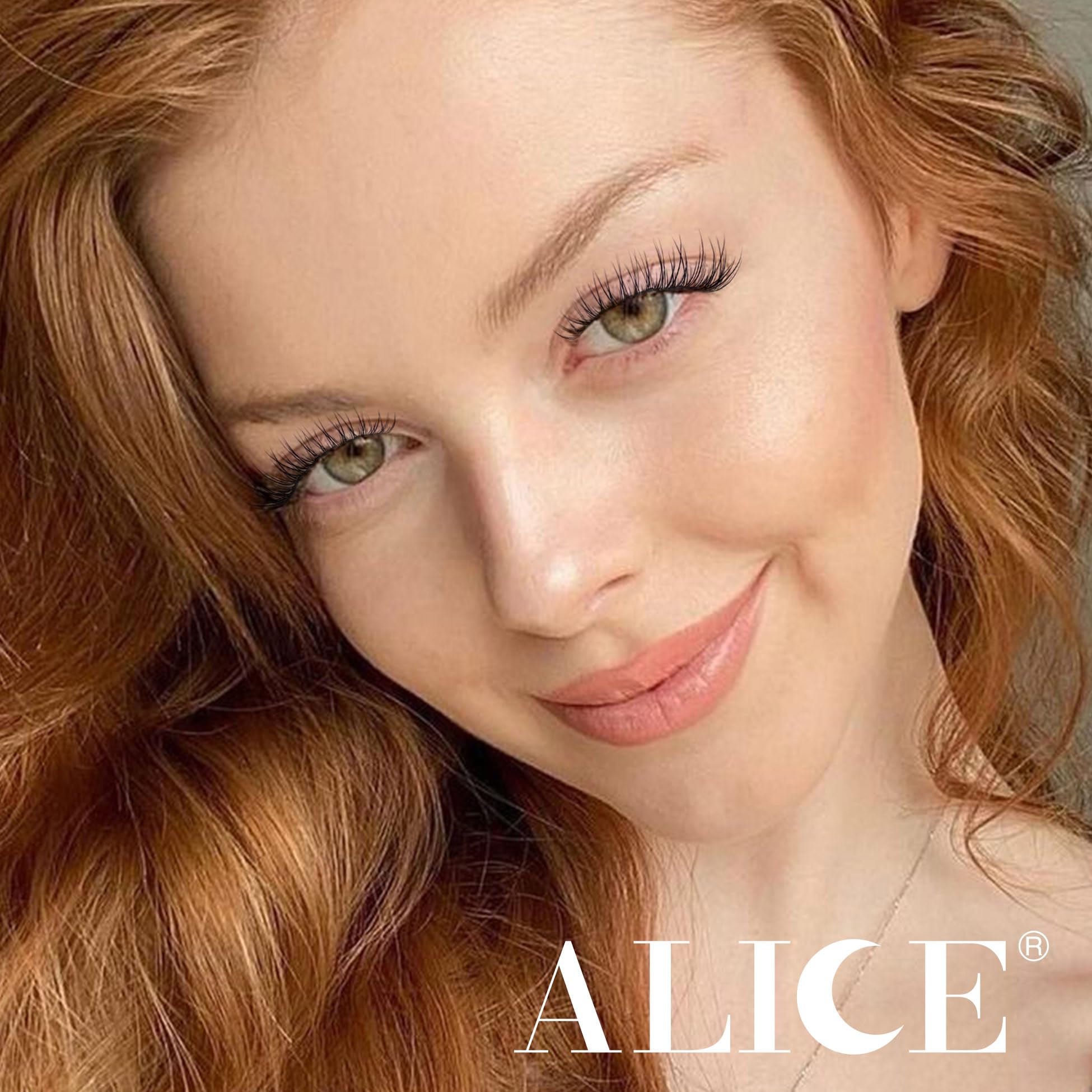 ALICE all-in-one kit contents with lash clusters and tools